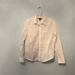 Banana Republic Collard White Button Down Shirt